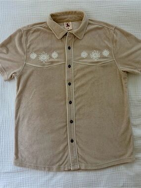 Dandy Del Mar Terrycloth Lounge Shirt
